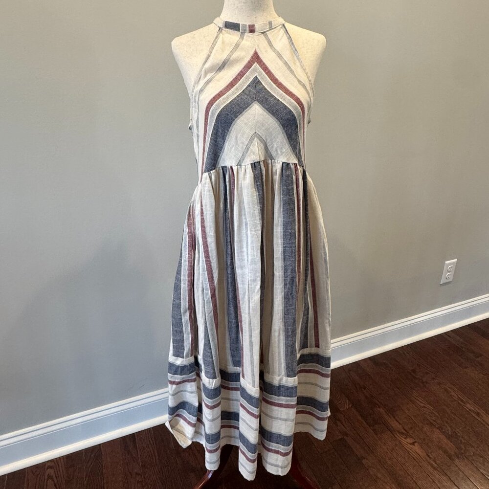 Red/White/Blue Midi - Size Small